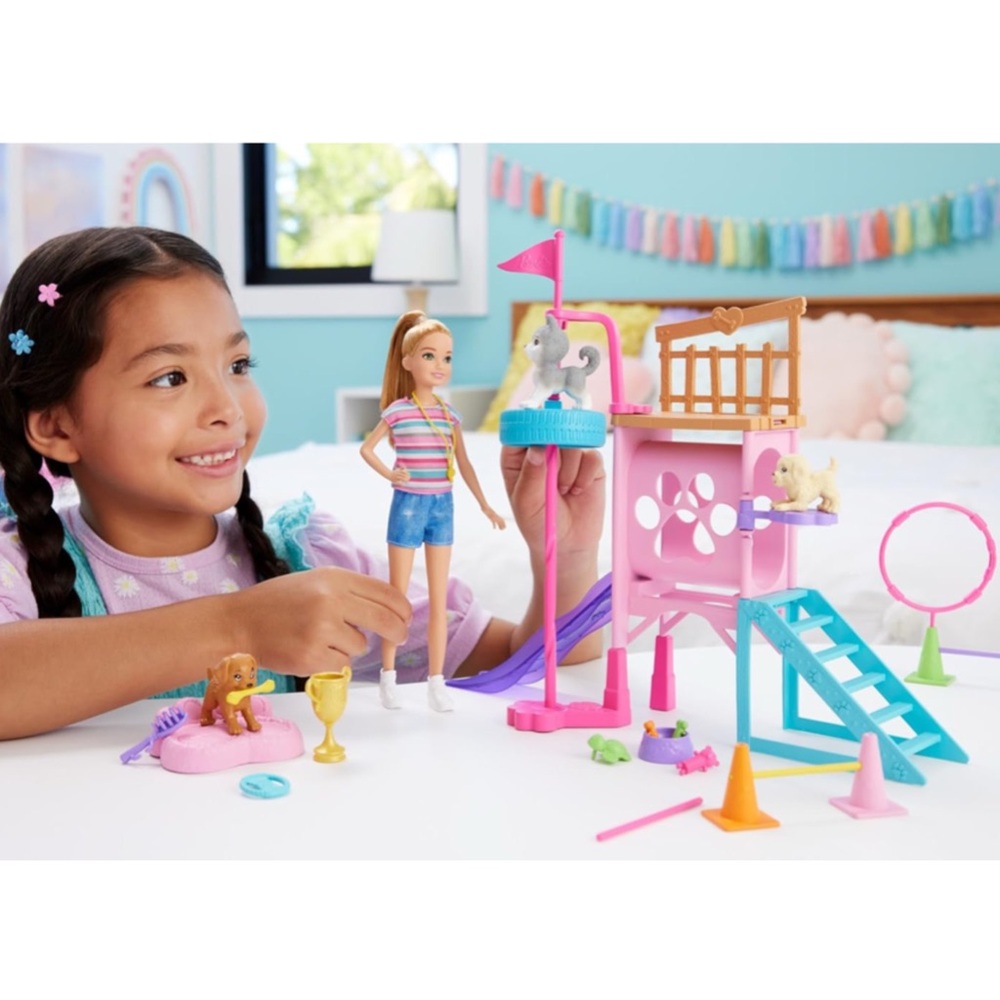 Barbie Stacie to the rescue puppy playground play set - Picture 6 of 6